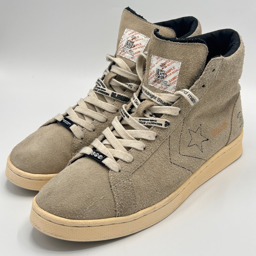 RARE Sample Converse x Midnight Studios by Shane Gonzalez, Unisex 9, Sample Tag